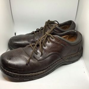Redwing brown leather lace up shoes 9.5EE